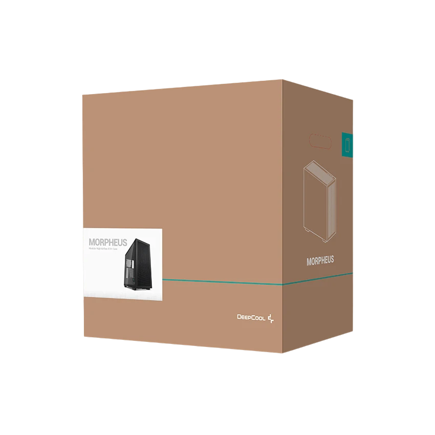 Компьютерный корпус deepcool morpheus, full-tower, без блока питания, чёрный 2