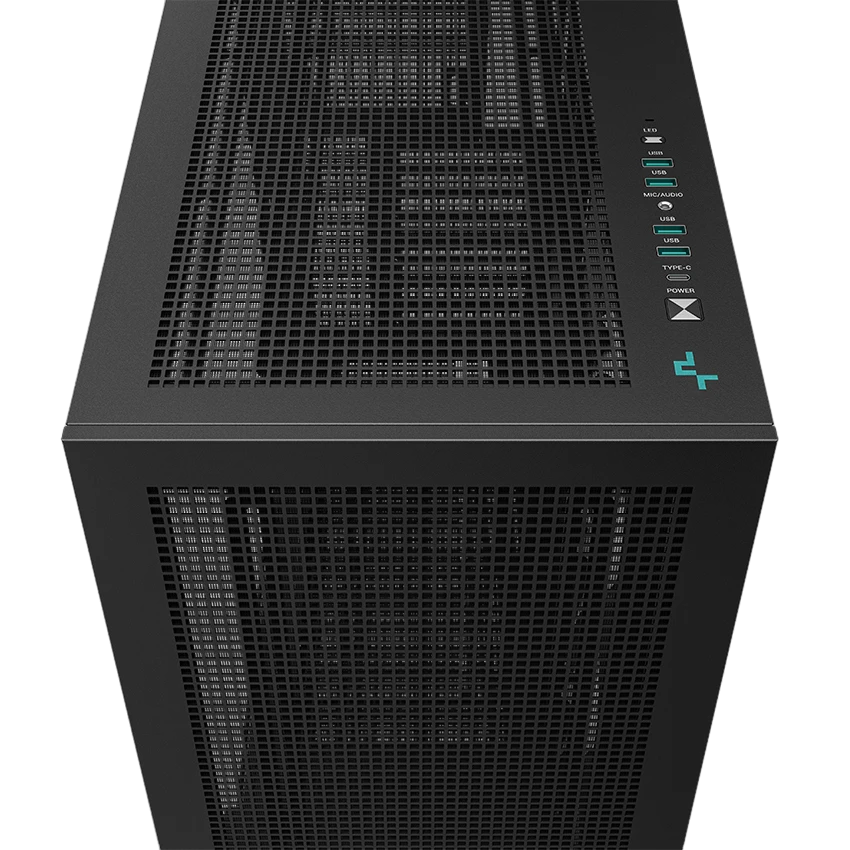 Компьютерный корпус deepcool morpheus, full-tower, без блока питания, чёрный 5