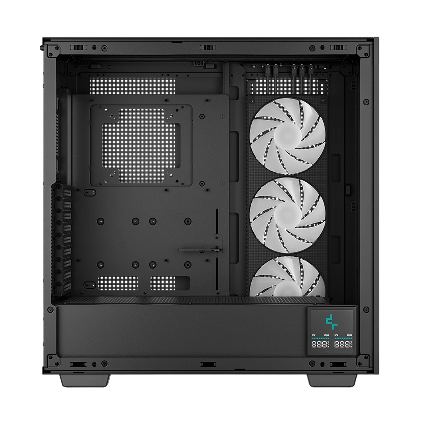 Компьютерный корпус deepcool morpheus, full-tower, без блока питания, чёрный 4