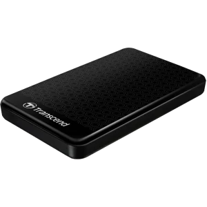 HDD portabil extern Transcend StoreJet 25A3, 1 TB, Negru (TS1TSJ25A3K)
