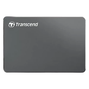 Внешний портативный жесткий диск Transcend StoreJet 25C3, 1 ТБ, Iron Gray (TS1TSJ25C3N)