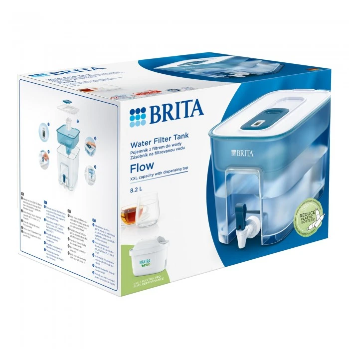 Recipient filtrant brita flow xxl 8,2 l (blue) 8