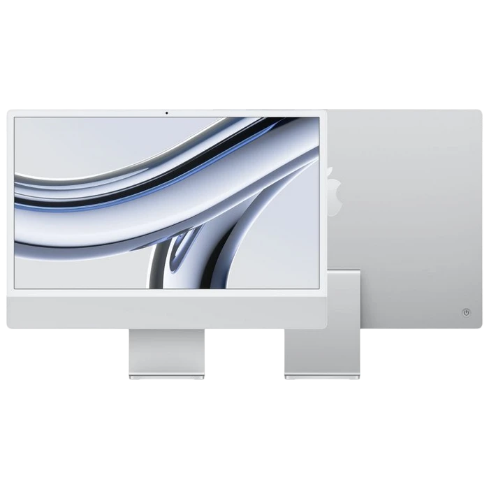 Computer all-in-one apple imac a2874, 24", m3 with 8-core cpu and 8-core gpu, 16gb/512gb, macos sonoma, argintiu 3