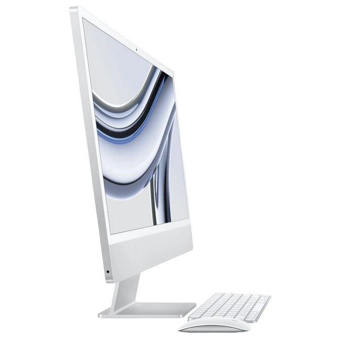 Computer all-in-one apple imac a2874, 24", m3 with 8-core cpu and 8-core gpu, 16gb/512gb, macos sonoma, argintiu 2