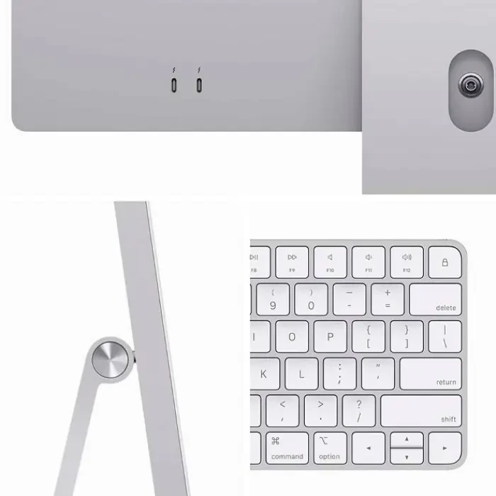 Computer all-in-one apple imac a2874, 24", m3 with 8-core cpu and 8-core gpu, 16gb/512gb, macos sonoma, argintiu 4