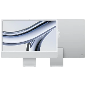 Computer all-in-one apple imac a2874, 24", m3 with 8-core cpu and 8-core gpu, 16gb/512gb, macos sonoma, argintiu Thumbnail 3