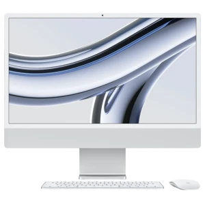 Моноблок apple imac a2874, 24", m3 with 8-core cpu and 8-core gpu, 16гб/512гб, macos sonoma, серебристый