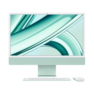 Computer All-in-One Apple iMac A2873, 24", M3 with 8-core CPU and 10-core GPU, 8GB/256GB, macOS Sonoma, Verde