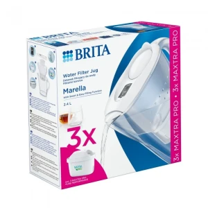Brita 2.4 marella (alb) 3 cart. filtru cana Thumbnail 3