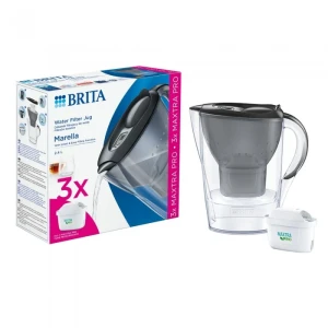 Brita 2.4 marella (negru) 3 cart. filtru cana Thumbnail 2