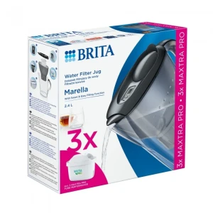 Brita 2.4 marella (negru) 3 cart. filtru cana Thumbnail 3