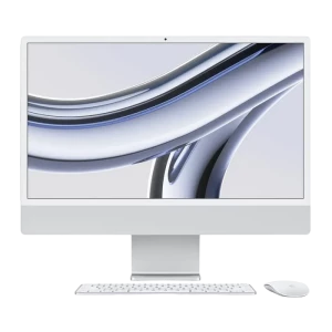 Computer All-in-One Apple iMac A2873, 24", M3 with 8-core CPU and 10-core GPU, 8GB/512GB, macOS Sonoma, Argintiu