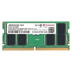 Оперативная память Transcend JetRam, DDR5 SDRAM, 5600 МГц, 48Гб, JM5600ASE-48G