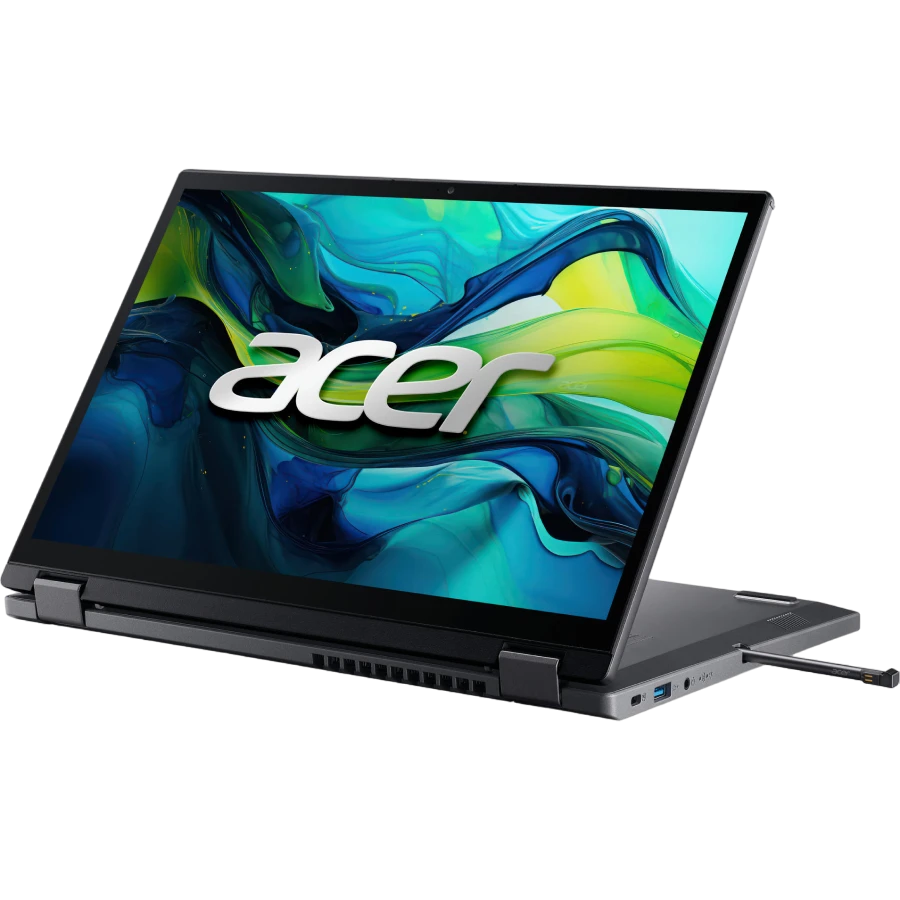 Ноутбук 14" acer aspire spin 14 asp14-51mtn, steel gray, intel core 7 150u, 16гб/1024гб, windows 11 home 2