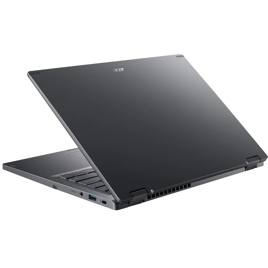 Ноутбук 14" acer aspire spin 14 asp14-51mtn, steel gray, intel core 7 150u, 16гб/1024гб, windows 11 home 9