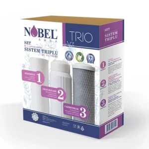 Nobel aqua set 3 cartuse p/u filtru triplu