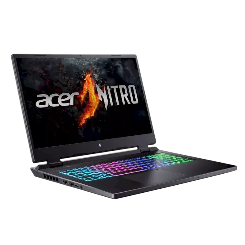 Игровой ноутбук 17,3" acer nitro 17 an17-42, obsidian black, amd ryzen 9 8945hs, 32гб/1024гб, linux eshell 5