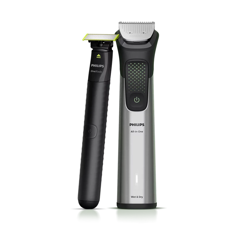 Trimmer pentru bărbați philips mg9557/15, argintiu 2