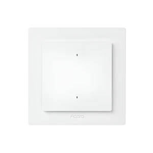Aqara zigbee/ thread light switch h2 eu ( 2 buttons, 1 channels), white