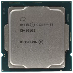Процессор Intel Core i3-10105, Intel UHD 630, Без кулера | Tray