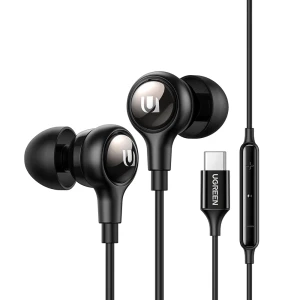 Ugreen wired earphones type-c in-ear | ep103, black Thumbnail 2