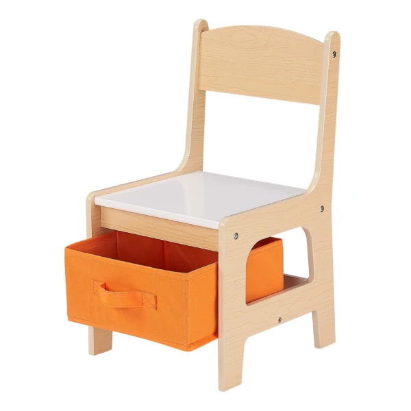 Set u-grow cu măsuță și 2 scaune, lemn natural 2