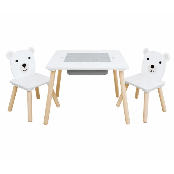 Set măsuța și 2 scaunele "bear", u-grow 2