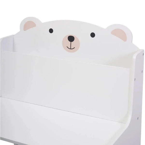Băncuță cu spațiu de depozitare pentru jucării și cărți "bear", u-grow 7