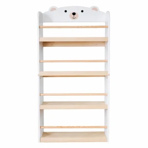 Raft de perete pentru depozitare cărți și jucării "bear", u-grow