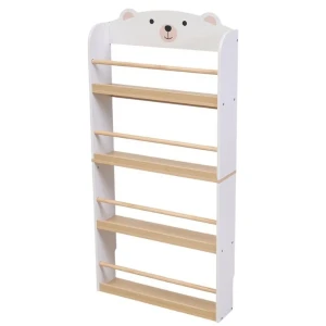 Raft de perete pentru depozitare cărți și jucării "bear", u-grow Thumbnail 6