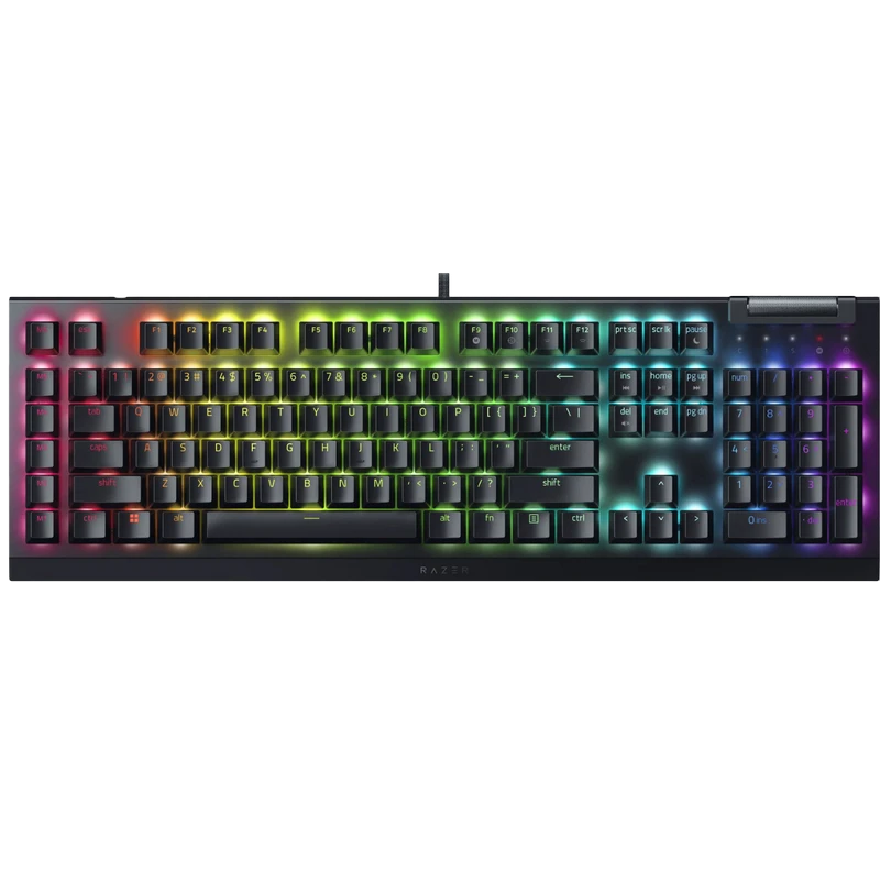 Клавиатура razer blackwidow v4, проводное, чёрный 6