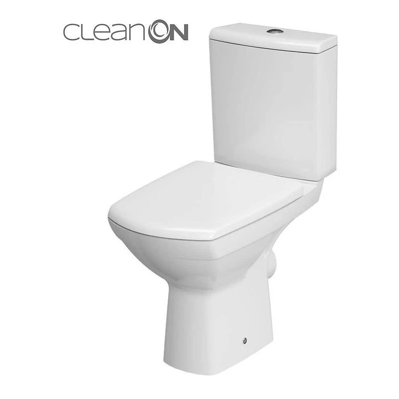 Set wc cersanit carina clean on cu rezervor k31-045 2