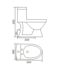 Set wc mt 5001 с бачком и крышкой для детей Thumbnail 2