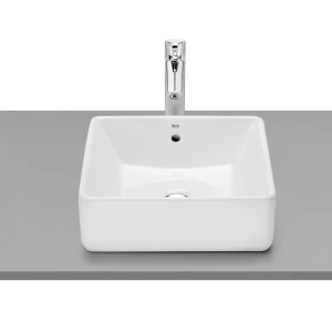 Раковина на столешнице roca the gap square 390x370 a3270ml000