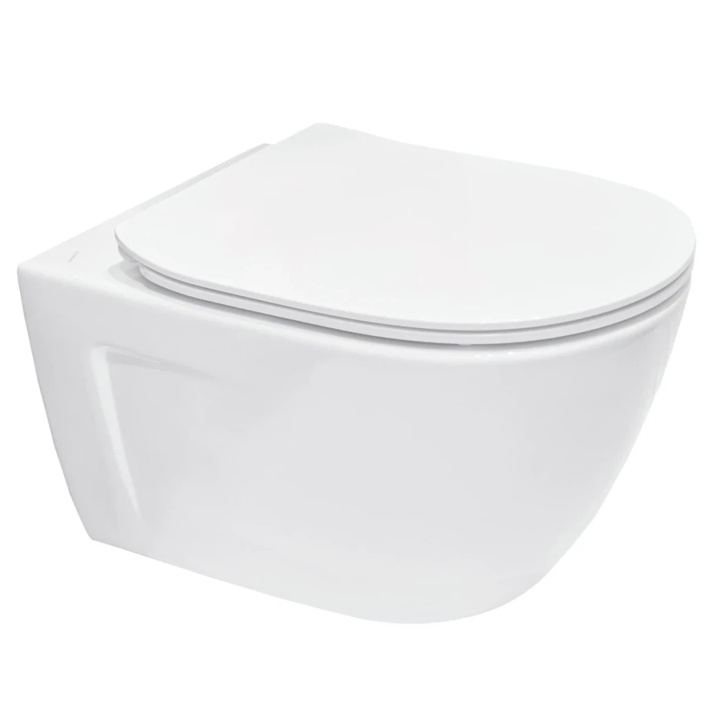 Vas wc suspendat roca fayans happy-n rimless+capac slim soft close wq8f30900008001 2