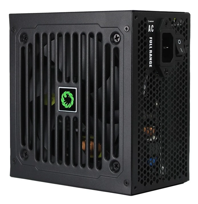 Блок питания для компьютеров gamemax ge-600, 600вт, atx, немодульный 9