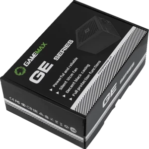 Блок питания для компьютеров Gamemax GE-600, 600Вт, ATX, Немодульный