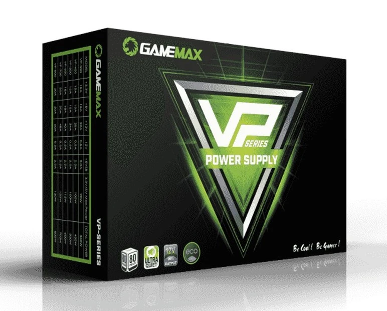 Блок питания для компьютеров gamemax vp-700, 700вт, atx, немодульный 19