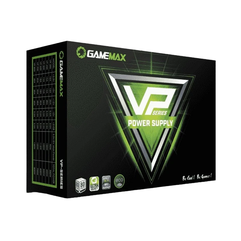 Блок питания для компьютеров gamemax vp-700, 700вт, atx, немодульный 8