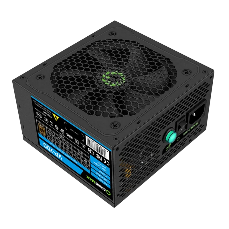 Блок питания для компьютеров gamemax vp-700, 700вт, atx, немодульный 10