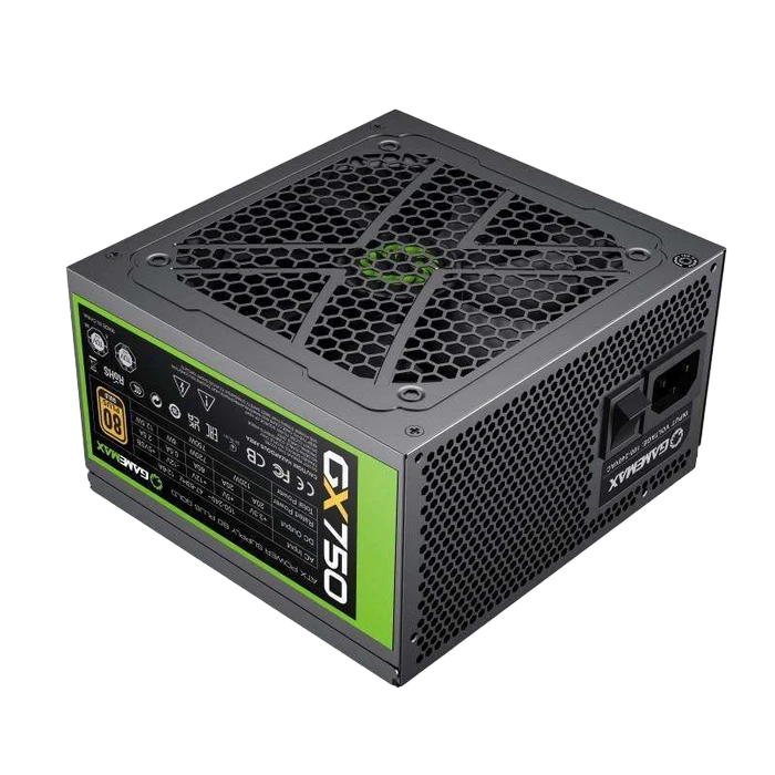 Блок питания для компьютеров gamemax gx-750, 750вт, atx, полностью модульный 14