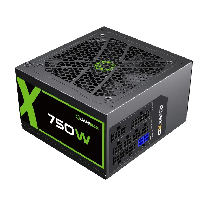 Блок питания для компьютеров gamemax gx-750, 750вт, atx, полностью модульный 13