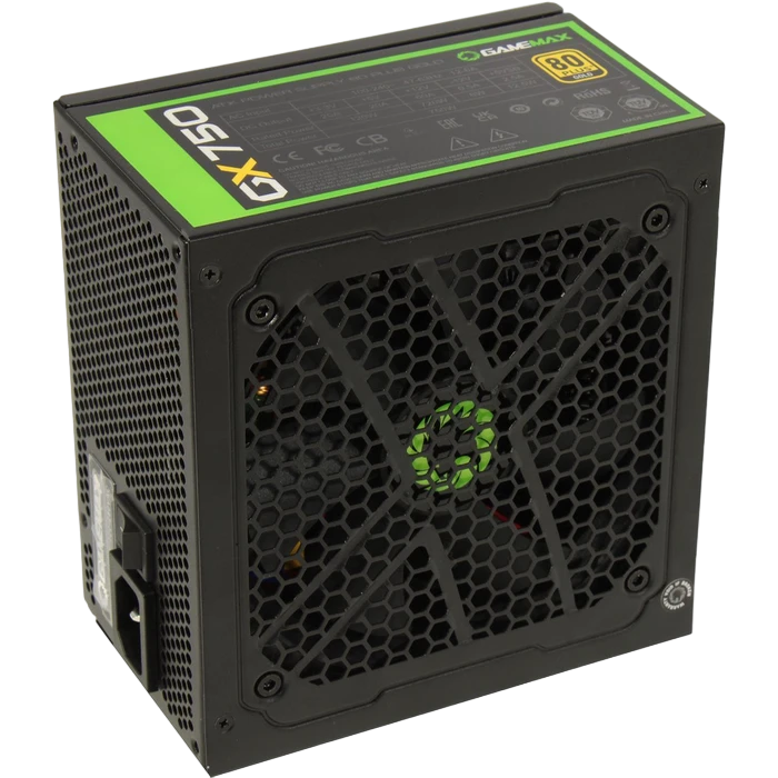 Блок питания для компьютеров gamemax gx-750, 750вт, atx, полностью модульный 9