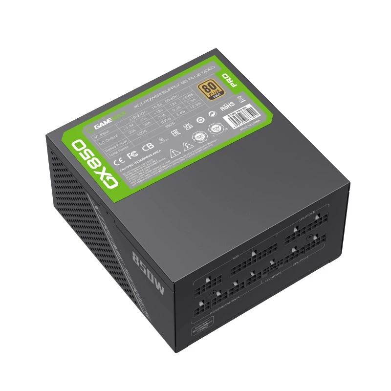 Sursă alimentare pc gamemax gx-850 pro, 850w, atx, complet modular 11