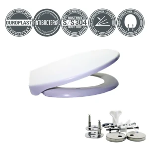 Capac wc gehler duroplast antibacterian bu52 soft close
