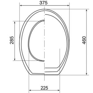 Capac wc wirquin club alb 40e 20950109/20950148