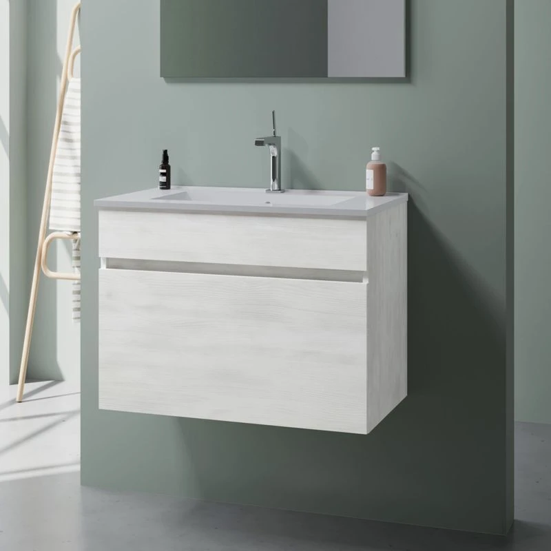 Mobilier baie savini due bogota 600 rovere bianco 12030/rb 2