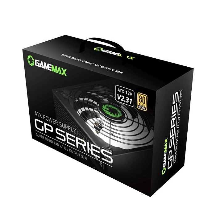Блок питания для компьютеров gamemax gp-750, 750вт, atx, немодульный 10