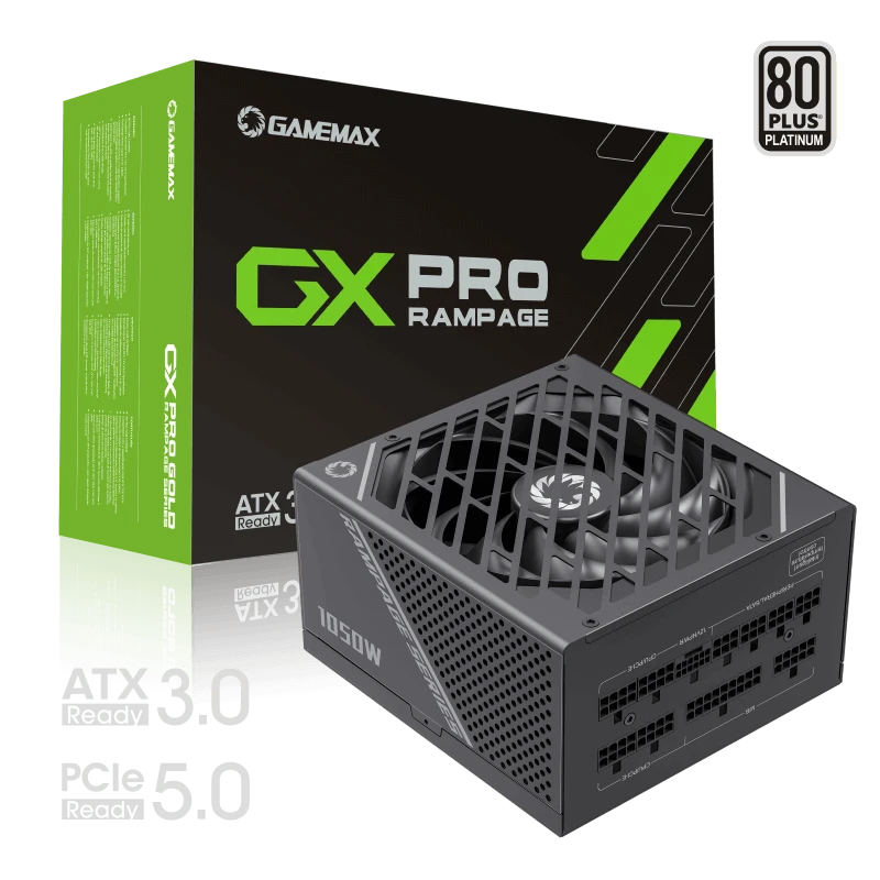 Блок питания для компьютеров gamemax gx-1050 pro, 1050вт, atx, полностью модульный 2