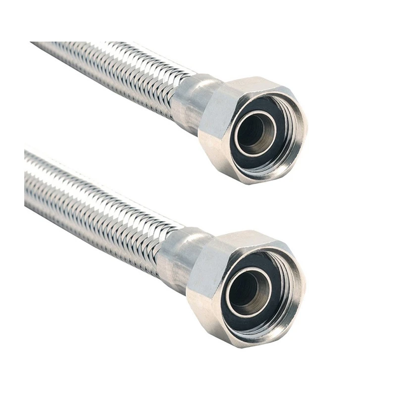 Racord flexibil inox 1/2 ff l=040 dwk 2